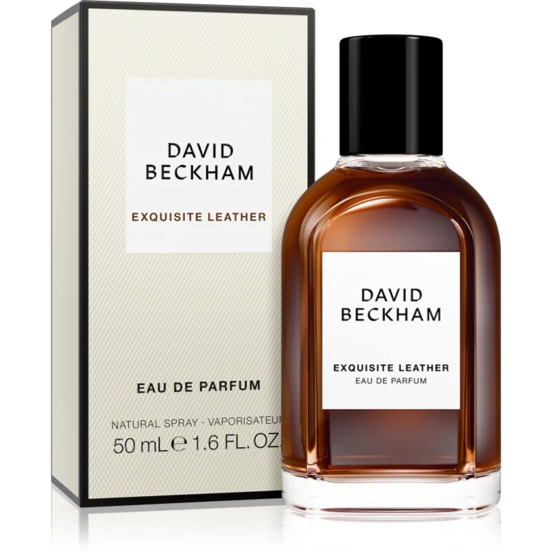 David Beckham Exquisite Leather parfumska voda za moške 50 ml