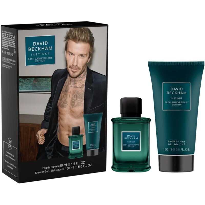 David Beckham Instinct 20th Anniversary Edition darilni set za moške