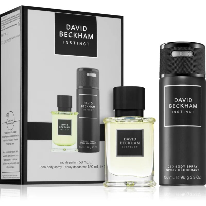 David Beckham Instinct božični darilni set za moške