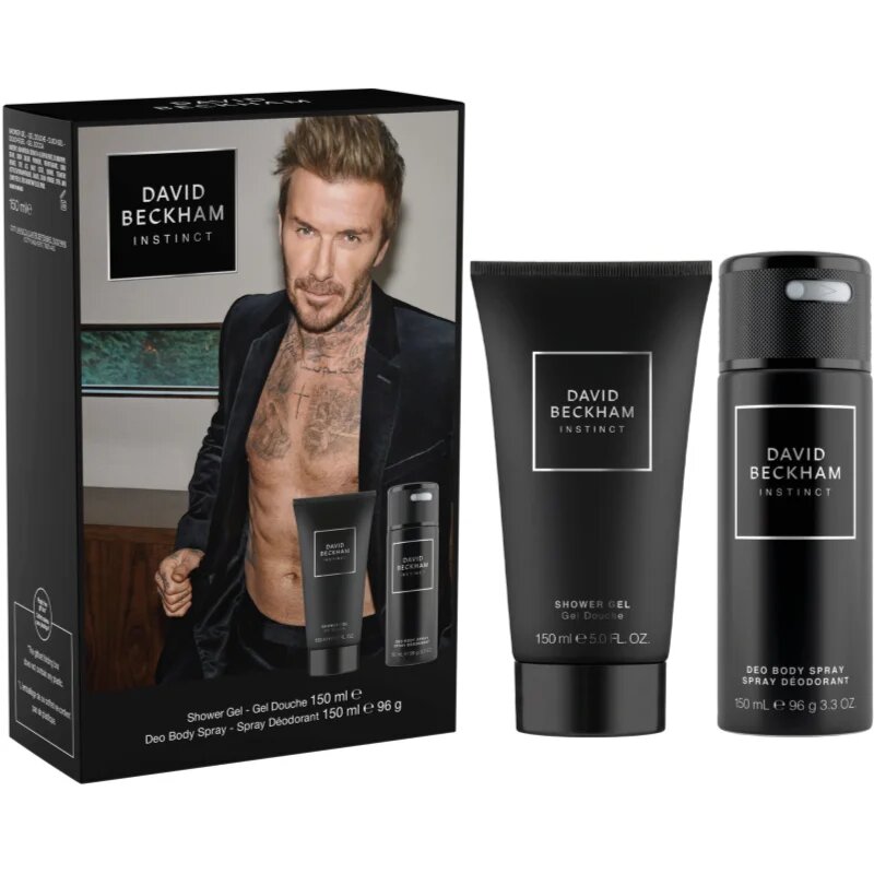 David Beckham Instinct darilni set za moške