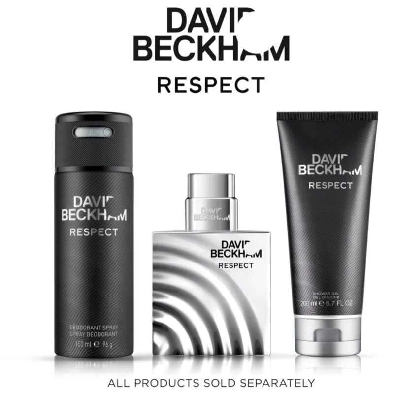 David Beckham Respect gel za prhanje za moške 200 ml