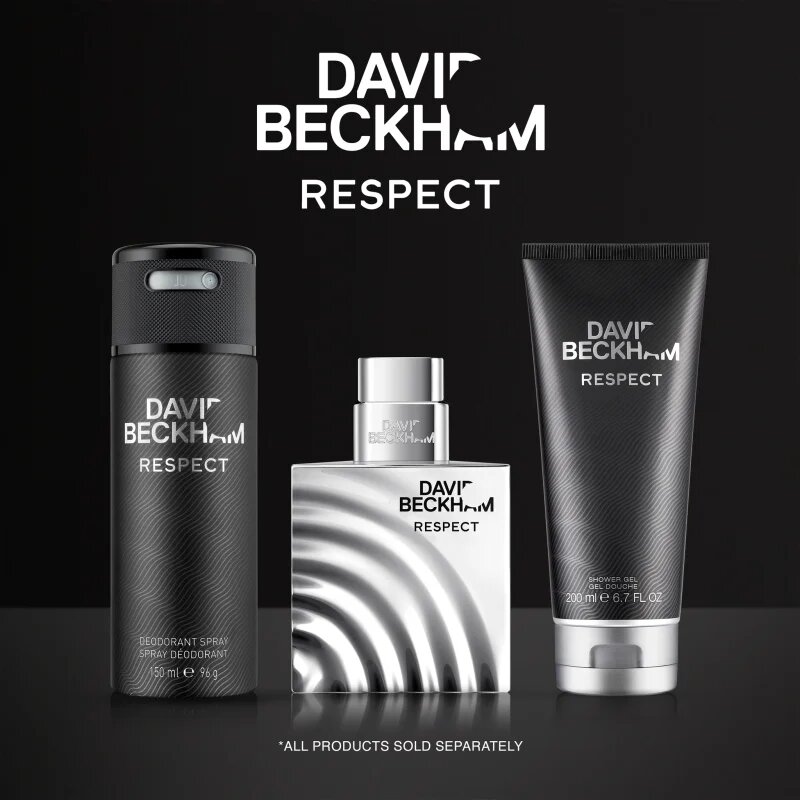 David Beckham Respect toaletna voda za moške 90 ml