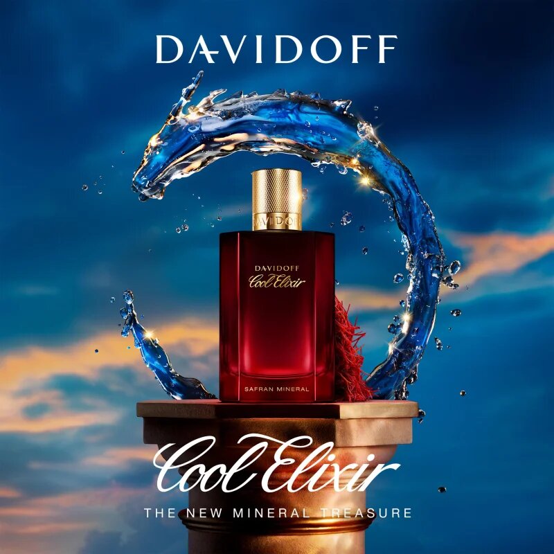 Davidoff Cool Elixir Safran Mineral parfum intense za moške 100 ml