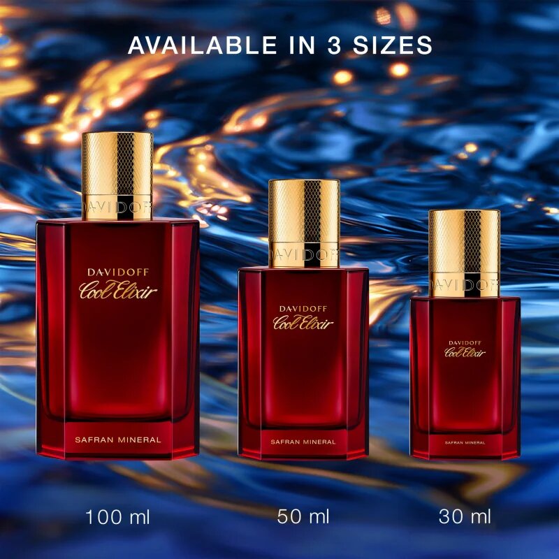 Davidoff Cool Elixir Safran Mineral parfum intense za moške 50 ml
