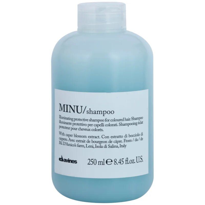 Davines Essential Haircare MINU Shampoo zaščitni šampon za barvane lase 250 ml