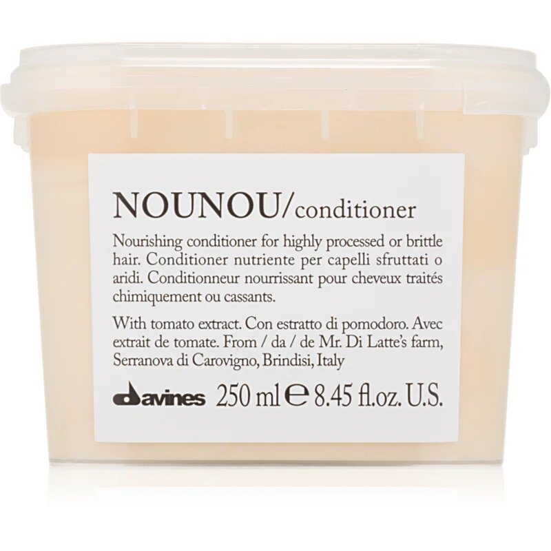 Davines Essential Haircare NOUNOU Conditioner balzam za suhe in krhke lase 250 ml
