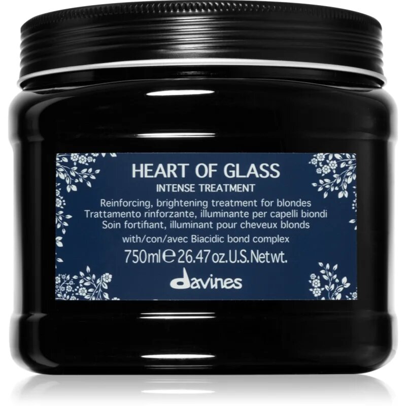 Davines Heart of Glass Intense Treatment intenzivni tretma za blond lase 750 ml