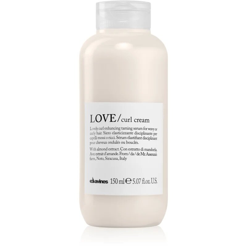 Davines Love Curl Cream stiling krema za definicijo valov za neobvladljive lase 150 ml