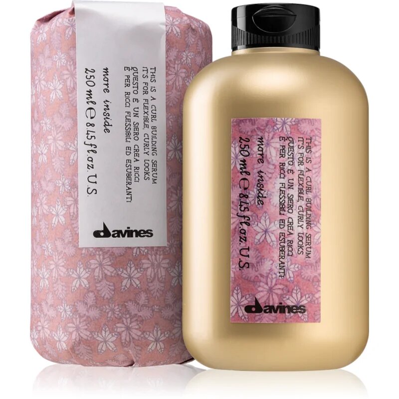 Davines More Inside Curl Building Serum serum za valovite lase za prožnost kodrov 250 ml