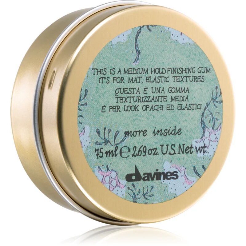 Davines More Inside Medium Hold Finishing Gum stiling guma za mat videz 75 ml