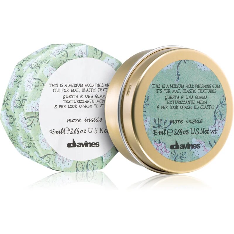 Davines More Inside Medium Hold Finishing Gum stiling guma za mat videz 75 ml