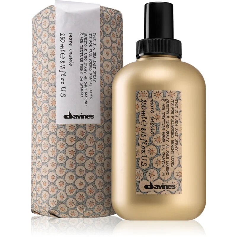 Davines More Inside Sea Salt Spray slano pršilo za učinek kot s plaže 250 ml