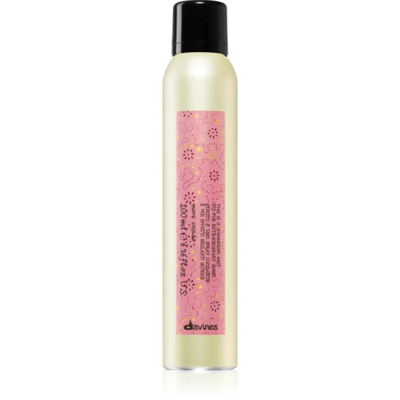 Davines More Inside Shimmering Mist meglica za sijaj in mehkobo las 200 ml
