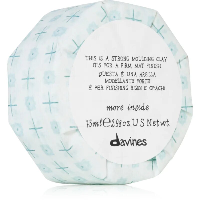 Davines More Inside Strong Moulding Clay stiling ilovica za lase 75 ml