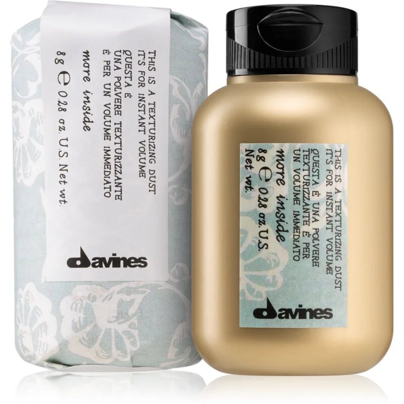 Davines More Inside Texturizing Dust matirajoči puder za volumen 8 g