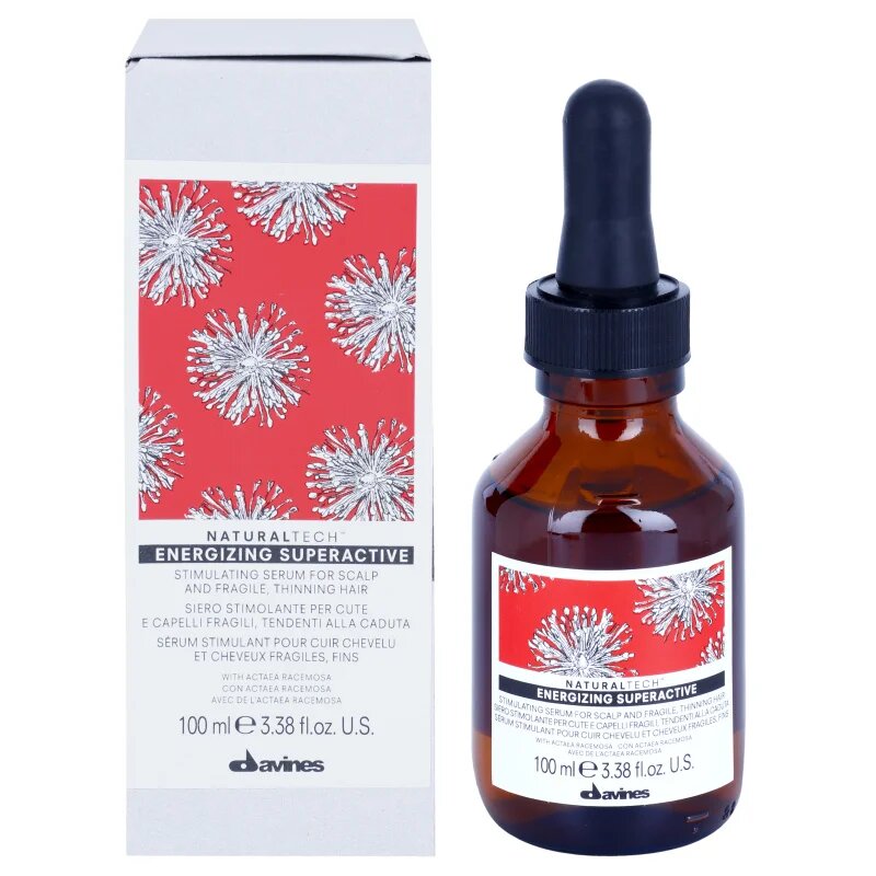 Davines Naturaltech Energizing nega brez spiranja za spodbujanje rasti las 100 ml