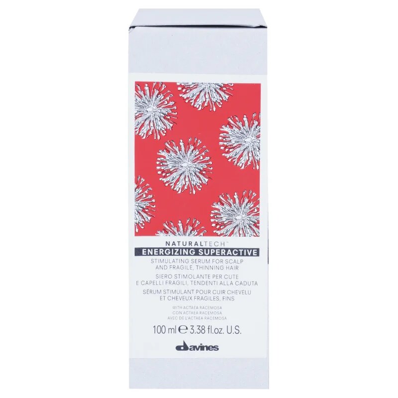 Davines Naturaltech Energizing nega brez spiranja za spodbujanje rasti las 100 ml