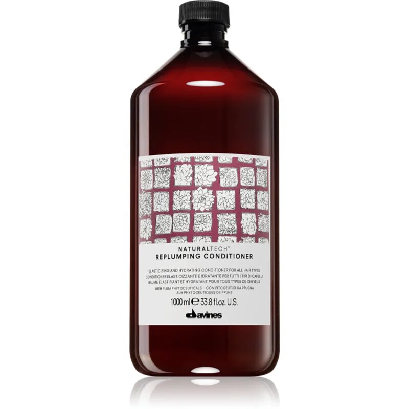 Davines Naturaltech Replumping Conditioner vlažilni balzam za lažje razčesavanje las 1000 ml