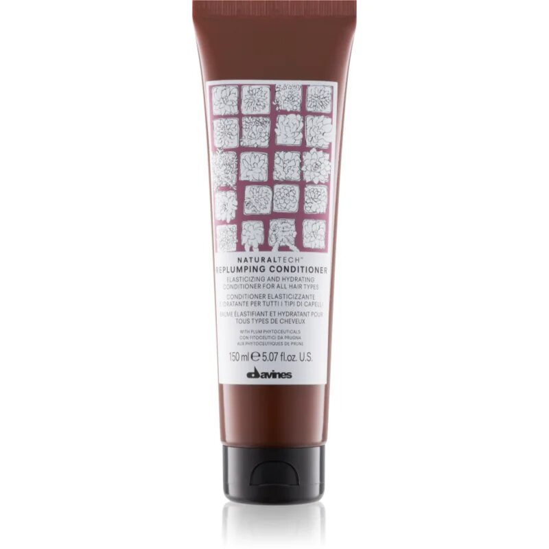 Davines Naturaltech Replumping Conditioner vlažilni balzam za lažje razčesavanje las 150 ml