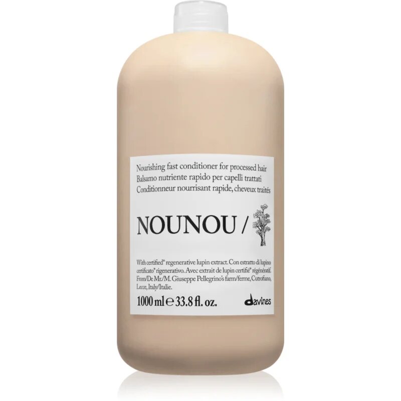 Davines NouNou Nourishing Conditioner hranilni balzam za krhke lase 1000 ml