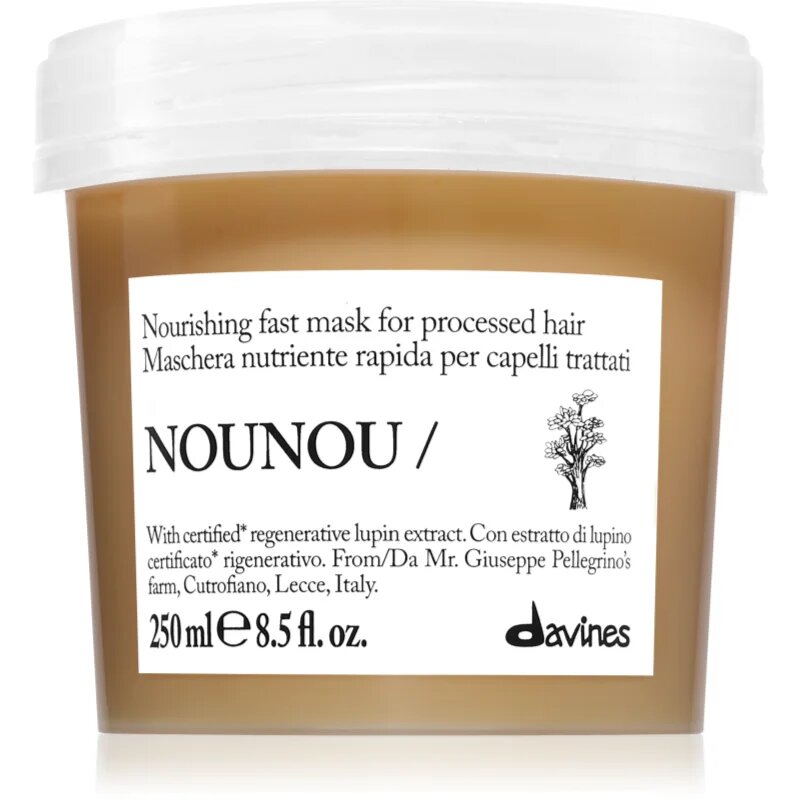 Davines NouNou Nourishing Mask hranilna maska za krhke lase 250 ml