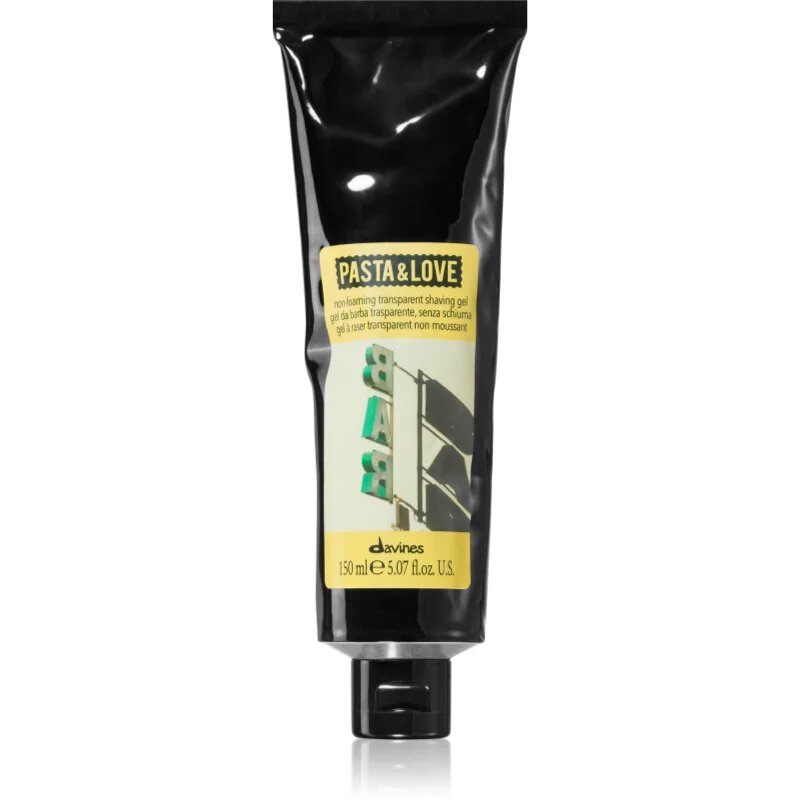 Davines Pasta & Love Non-Foaming Ttransparent Shaving Gel gel za britje 150 ml