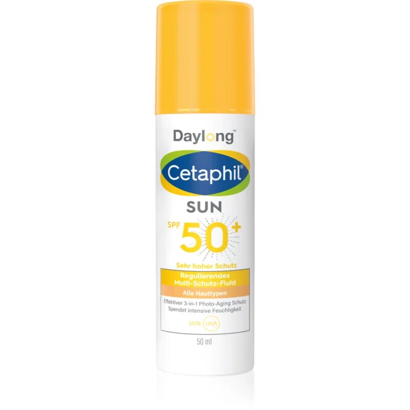 Daylong Cetaphil SUN Multi-Protection Fluid zaščitni matirajoči fluid za obraz SPF 50+ 50 ml
