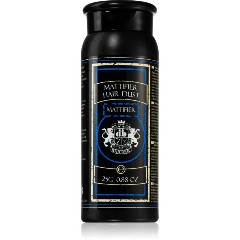 Dear Barber Mattifier Hair Dust puder za lase za moške 25 g
