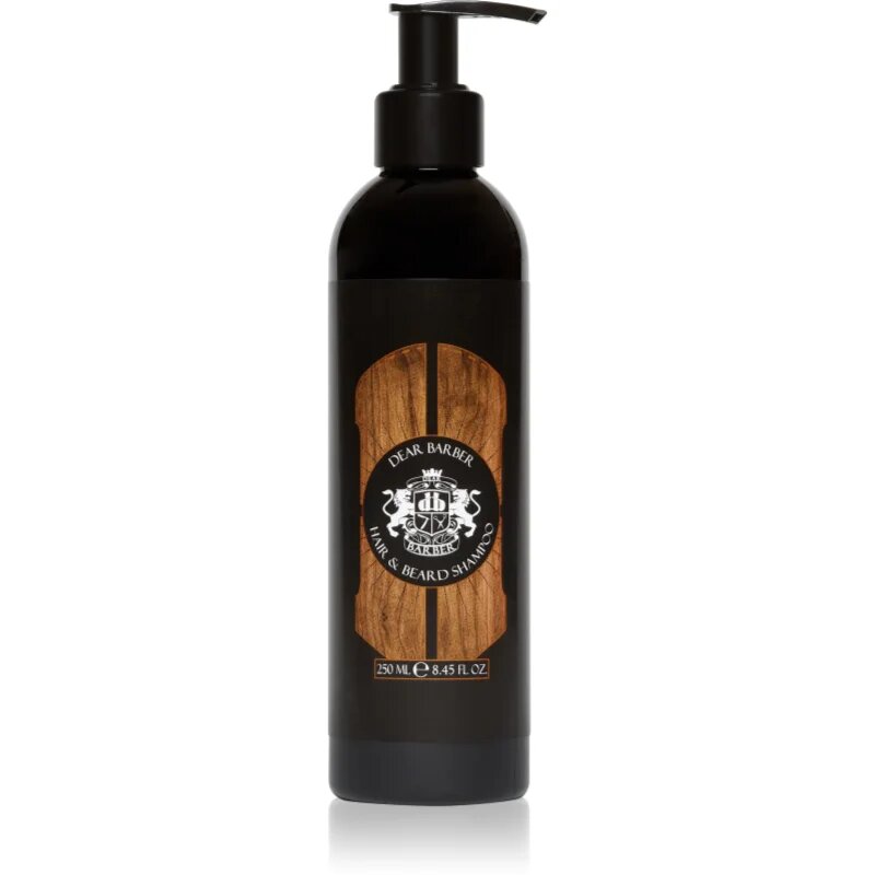 Dear Barber Shampoo šampon za lase in brado za moške 250 ml