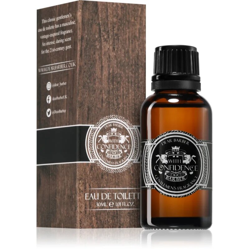 Dear Barber With Confidence toaletna voda za moške 30 ml