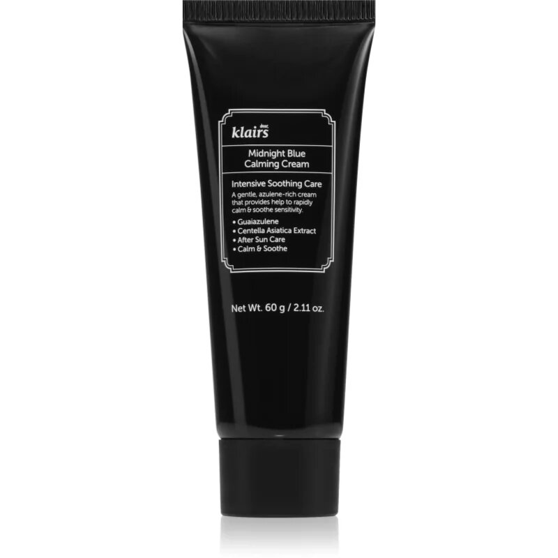 Dear Klairs Blue Calming Cream pomirjajoča krema po sončenju za občutljivo in pordelo kožo 60 ml