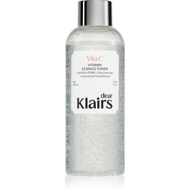 Dear Klairs Freshly Juiced Vitamin Essence Toner nežni tonik za obraz za osvetljevanje kože in hidratacijo 180 ml