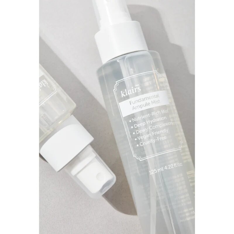 Dear Klairs Fundamental Ampule Mist antioksidacijska vlažilna meglica za obraz 125 ml