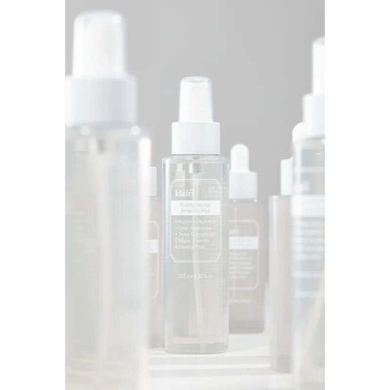 Dear Klairs Fundamental Ampule Mist antioksidacijska vlažilna meglica za obraz 125 ml