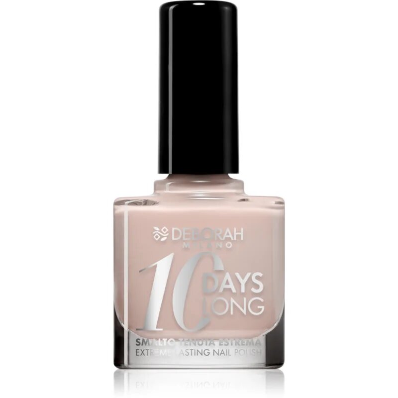 Deborah Milano 10 Days Long hitro sušeči lak za nohte odtenek 580 Pearly Rose 11 ml