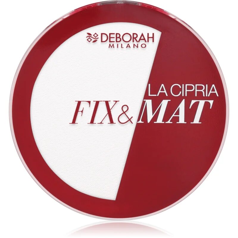 Deborah Milano Fix&Mat transparentni puder z mat učinkom 8.5 g