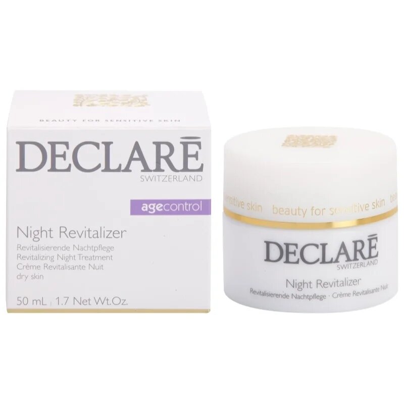 Declaré Age Control nočna revitalizacijska krema za suho kožo 50 ml