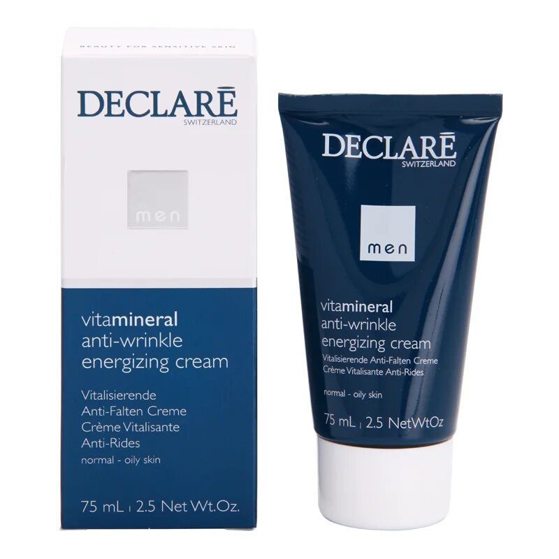 Declaré Men Vita Mineral krema proti gubam za normalno do mastno kožo 75 ml
