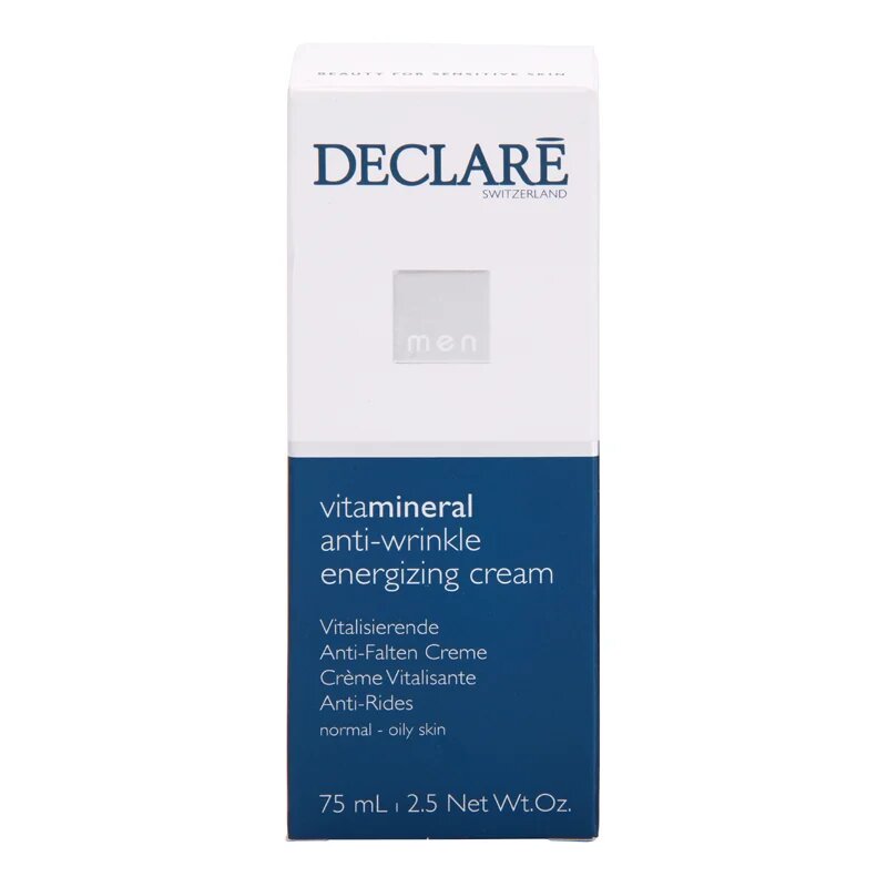 Declaré Men Vita Mineral krema proti gubam za normalno do mastno kožo 75 ml