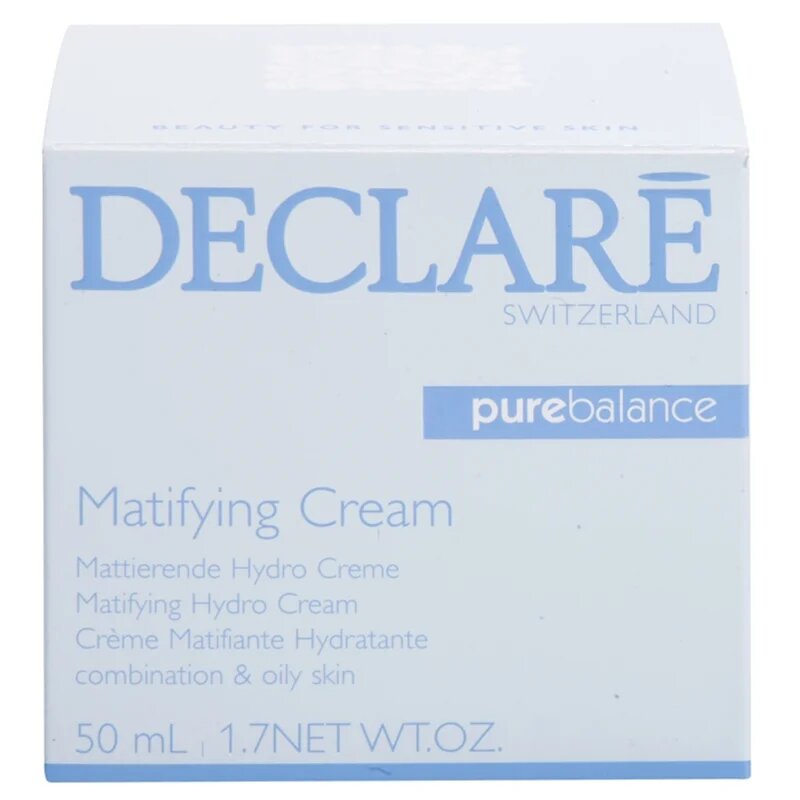 Declaré Pure Balance matirajoča vlažilna krema za mastno in mešano kožo 50 ml