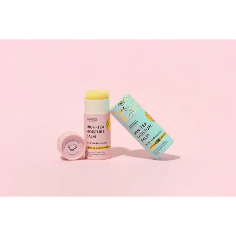 delhicious MIGH-TEA MOISTURE BALM intenzivno vlažilni balzam za telo za suho in občutljivo kožo 70 g