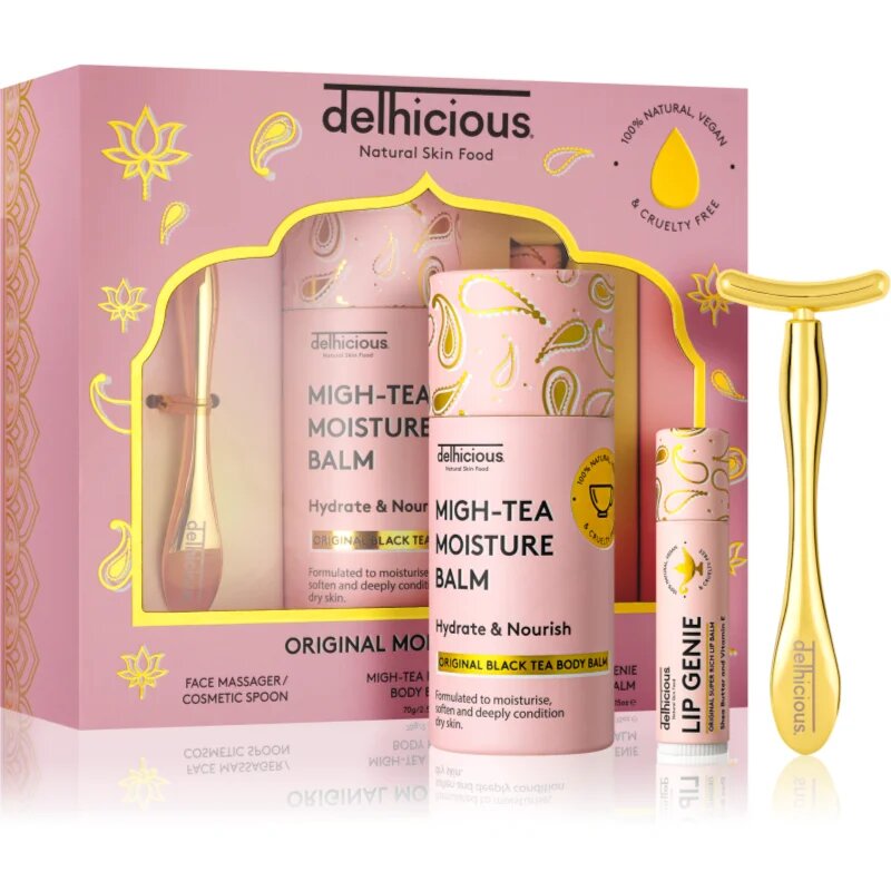 delhicious MOISTURE MAGIC darilni set za telo in obraz