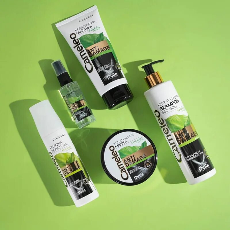 Delia Cosmetics Cameleo BB keratinska maska za poškodovane lase 200 ml