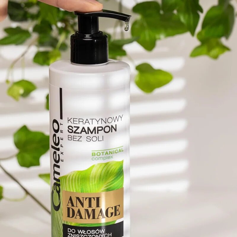 Delia Cosmetics Cameleo BB keratinski šampon za poškodovane lase 250 ml