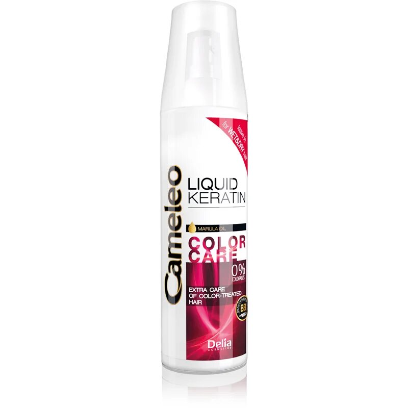 Delia Cosmetics Cameleo BB tekoči keratin v pršilu za barvane lase in lase s prameni 150 ml