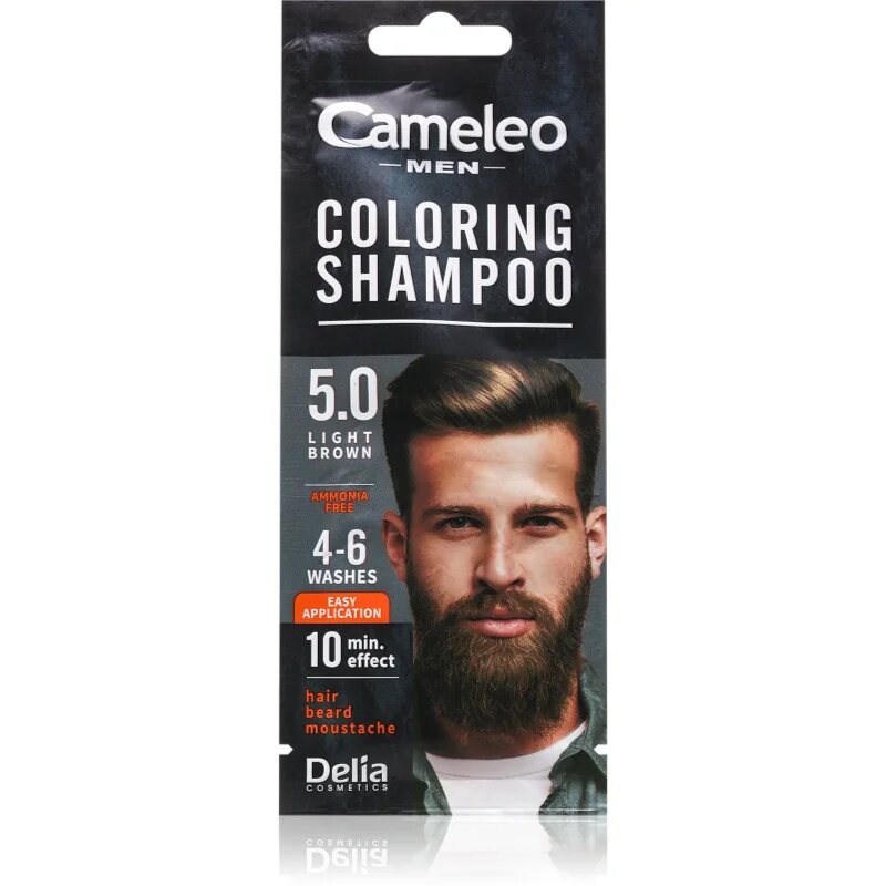 Delia Cosmetics Cameleo Coloring Shampoo šampon za toniranje za lase za moške 15 ml