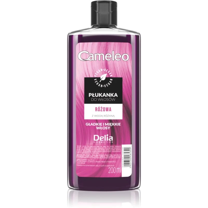 Delia Cosmetics Cameleo Flower Water tonirana barva za lase odtenek Pink 200 ml