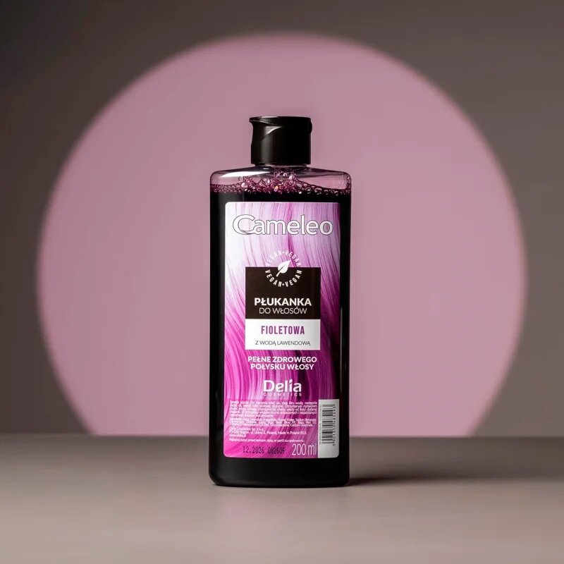 Delia Cosmetics Cameleo Flower Water tonirana barva za lase odtenek Violet 200 ml