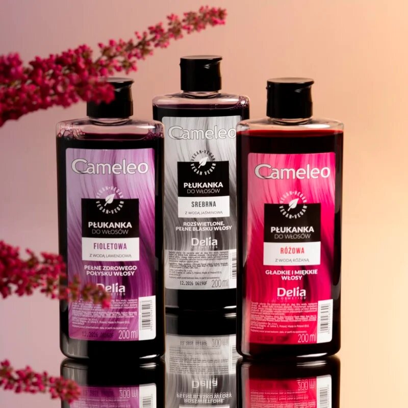 Delia Cosmetics Cameleo Flower Water tonirana barva za lase odtenek Violet 200 ml