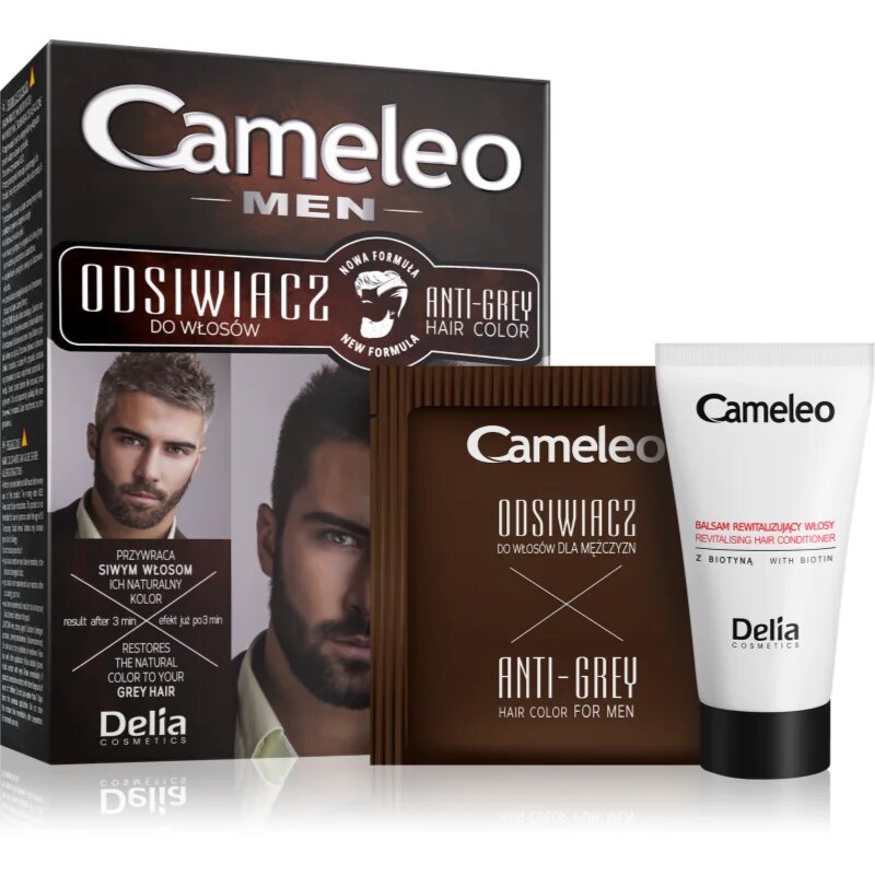 Delia Cosmetics Cameleo Men barva za lase za moške 2 kos